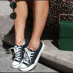 Black Converse Low Tops